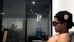 crazy young curvy babe spanks fat ass natural tits in hotel room 🍑😈🔥