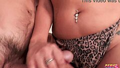 seductive pierced latina's first ass-to-mouth adventure