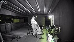 public wife bent over sucking huge cock for creampie 😏🍑💦