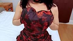 hairy armpits tease during seductive striptease reveal