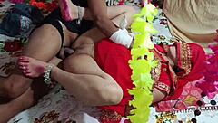 Suhagraat Couple's First Doggystyle Bang