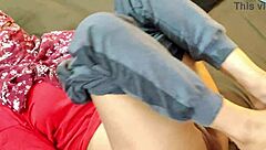 Very Hot Malaysian Chick's Tight Pussy Pounded Close-Up Creampie