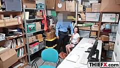 cop's massive cock punishes burglar over garage punishment