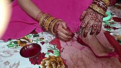 Suhagraat Couple's First Doggystyle Bang