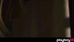 Blondie Joins Spying Couple For Blonde Brunette Threesome Fuck