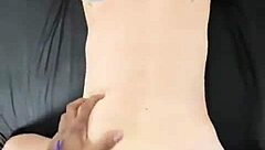 mature milf slurps big black cock closeup interracial tits