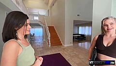 slimthick vic realtor rides cowgirl hard at work