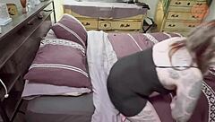 Stepmom Moans as Monster Cock Rubs Her Back Deep!