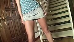 leighlani's natural tits bounce as big black cock stretches her tight