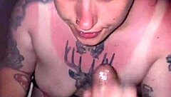 deepthroat full cock till explosive facial cumshot