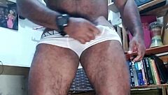 brazilian pornstar kojac strokes her huge fat cock solo