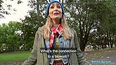 Lost Dog Search Turns into Wild Outdoor Public Agent Sex Adventure