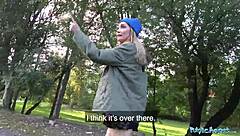 Lost Dog Search Turns into Wild Outdoor Public Agent Sex Adventure