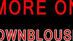 voyeur sneaks peeks at bra downblouse tits