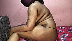 Newly married bhabi bent over doggystyle fucked hard by servant