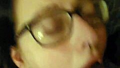 belle's throat gets roughly used while tied down tight