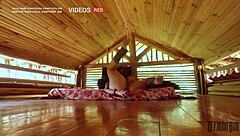 Hot Dreadhead Takes Anal In Cabin, Ass Gaped With Facial Creampie Drip