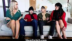 milfs crave getting fucked hard by young studs in taboo orgy group ass tits pounding