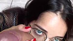 blue eyed newbie deepthroats wellington prado's massive cock sloppily