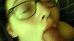 belle's throat gets roughly used while tied down tight