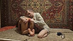 big dildo teases wide anal gape