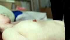 filming poor skinny japanese wife creampie pov