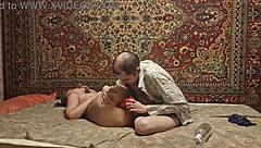 big dildo teases wide anal gape