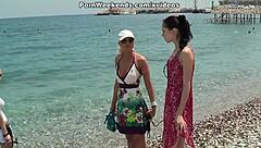 post-bath holiday romp rips clothes in heated passion