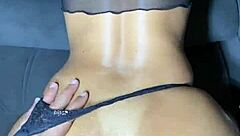 Intense Oiled Brazilian Ass Fucking Creampie