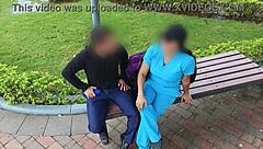 Mexico's Naughty Nurse Secretary Invites Patients for Intense Blowjob Adventures