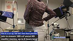 Dr Tampa's Smuggling Inc: Miss Mars in Latex Gloves Handcuffed with Big Ass and Tits