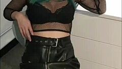 Lesbian Babe Tries Monster Cock First Time