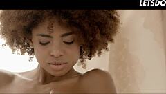 luna corazon tempts nick ross with her erotic ebony curves