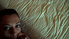 melina mason hammered deep in hotel bed amateur style