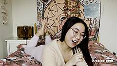 Why Cute Chinese Girl Masturbates So Eagerly for Viewers