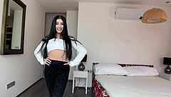 beautiful latina teen's real first anal casting adventure