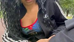 hot argentinian teen gulps cum in buenos aires public park daytime!