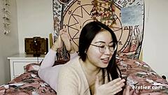 Why Cute Chinese Girl Masturbates So Eagerly for Viewers