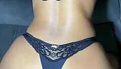 Intense Oiled Brazilian Ass Fucking Creampie