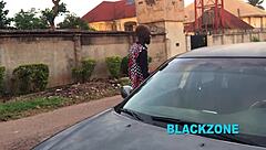 Girlfriend damages car begs for oily bedroom help