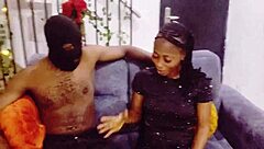 She catches me home alone now her pussy gets monster cock pounding