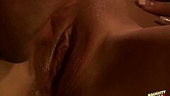 Firefighter Rails Blonde's Perfect Bubble Butt Hard