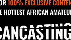 amateur ebony babe facefucked rough by big cock caster