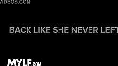 moms tight small tits pussy fucked missionary doggystyle like pornstar creampie finish