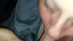 White Milf Slurps Deep On Thin Pencil Dick Hungrily