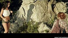 Wanna learn lesbian pussy kissing from me?