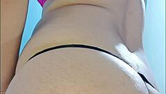 i pose hot letting him snap my jiggling ass