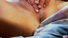 aya sakuraba's mouth and pussy stuffed by thick cocks