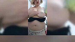 i shake my massive natural tits during explosive milf orgasm
