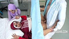 arab wife cheats with doctor friend at hospital pov